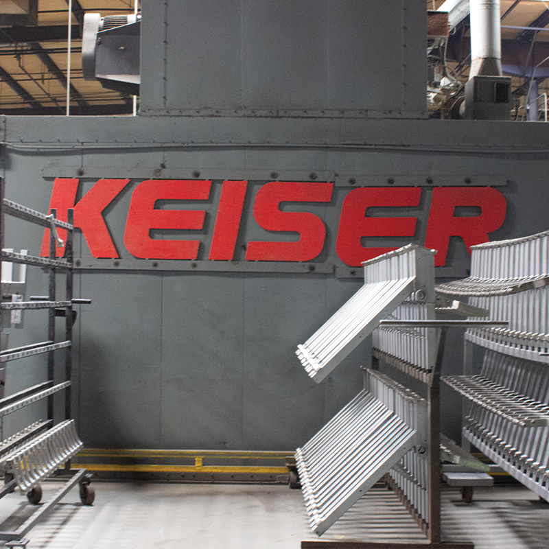 Wooden Keiser Sign